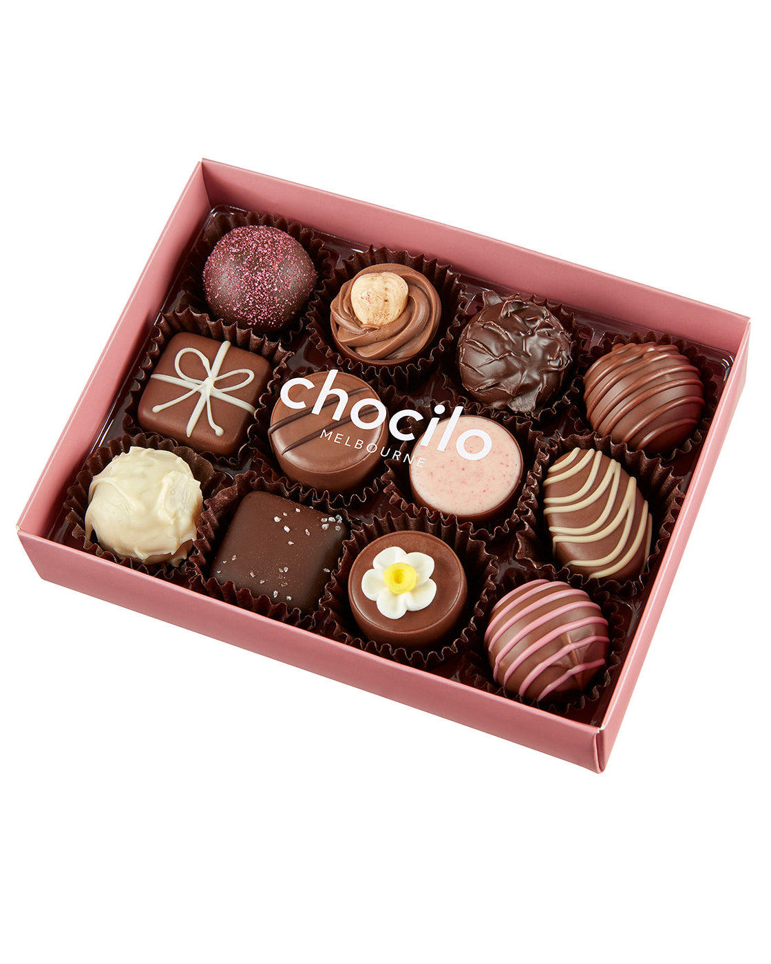 A luxurious box of chocolates, the perfect add-on to any flower, available for same day delivery in Melton and surrounding areas.