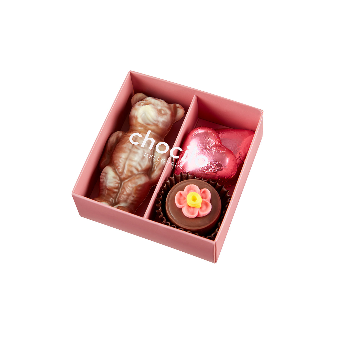 A luxurious box of chocolates, the perfect add-on to any flower, available for same day delivery in Melton and surrounding areas.