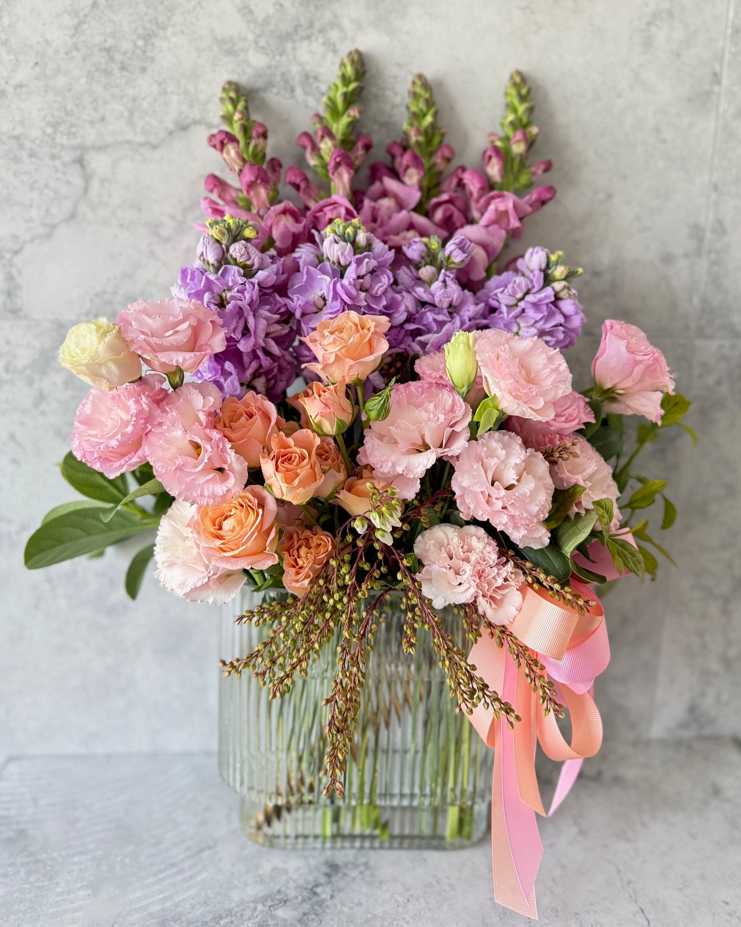Pretty in Pastel - Vase Arrangement