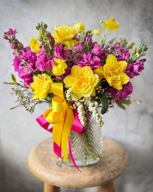 Bright Side Vase Arrangement - Medium